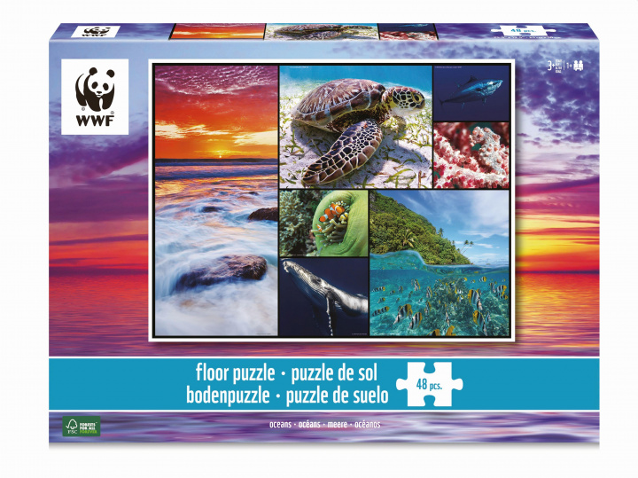 Játék Ambassador - Bodenpuzzle Ozean 48 Teile 