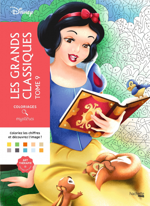 Carte Coloriages mystères Les Grands classiques Disney Tome 9 Eugénie Varone