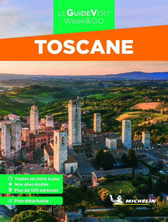 Kniha Guide Vert Week&GO Toscane 
