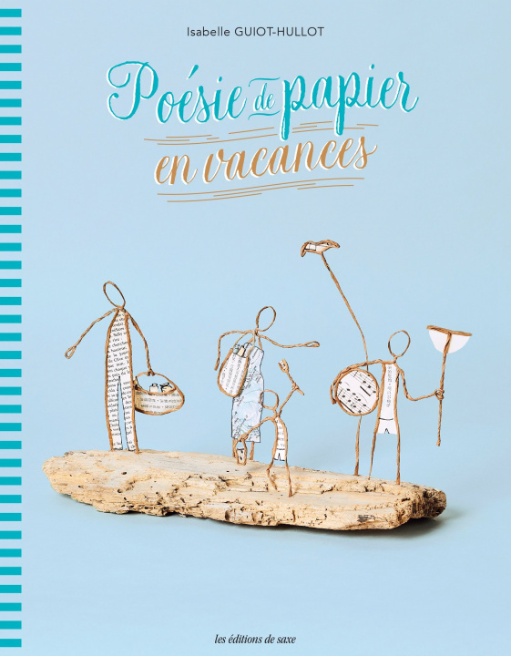 Carte Poésie de papier en vacances Isabelle Guiot-Hulot