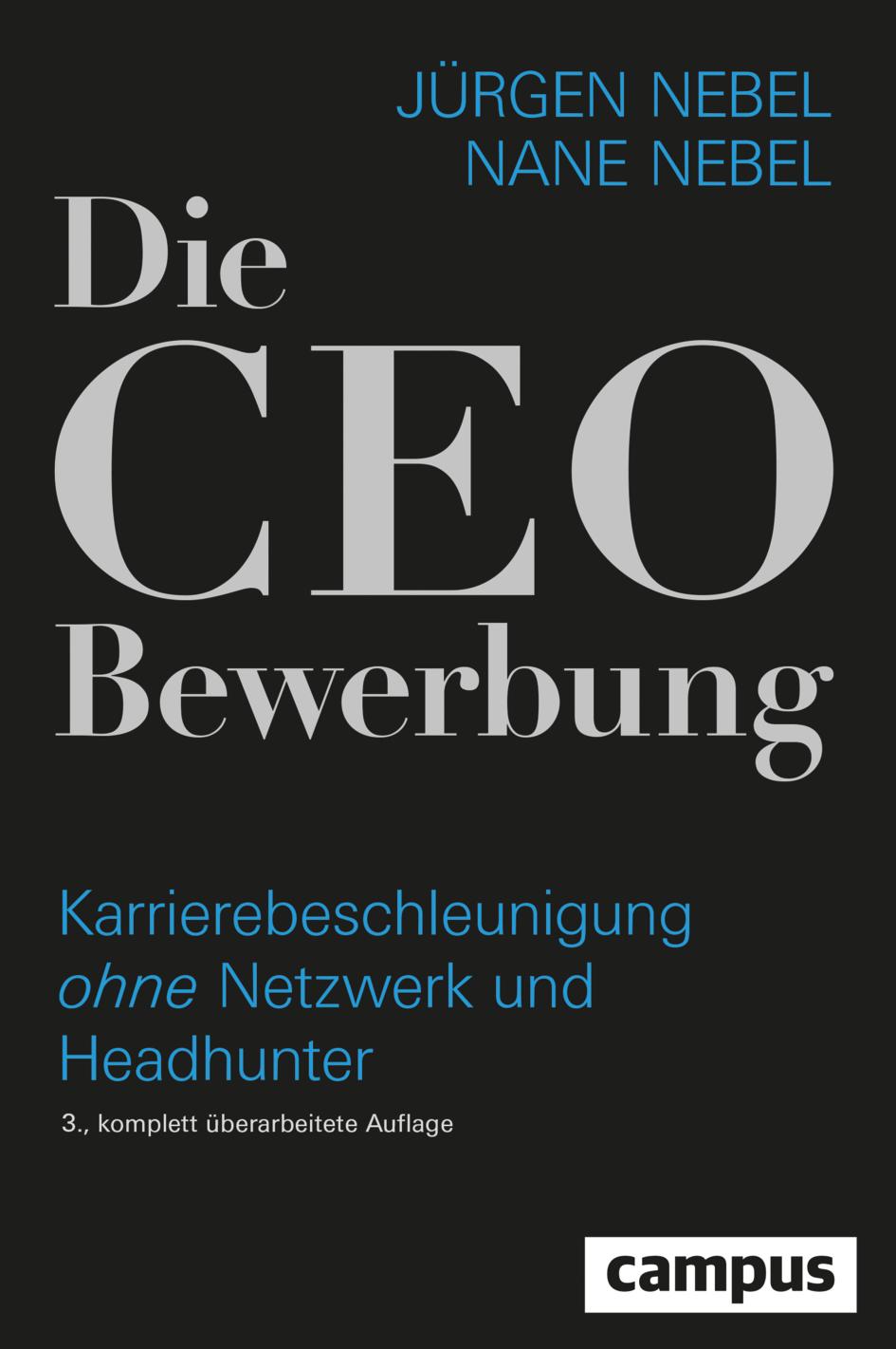 Book Die CEO-Bewerbung Nane Nebel