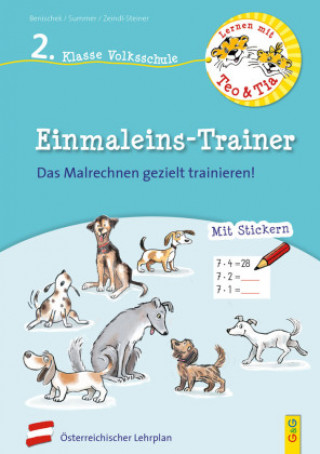 Kniha Lernen mit Teo und Tia Mathematik - Einmaleins-Trainer - 2. Klasse Volksschule Anita Summer