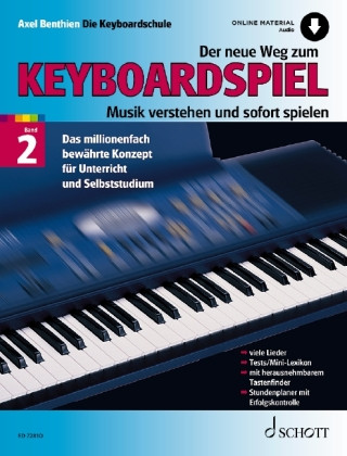 Könyv Der neue Weg zum Keyboardspiel. Band 2 