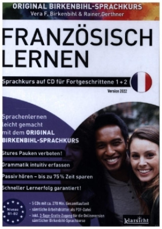 Audio Französisch lernen für Fortgeschrittene 1+2 (ORIGINAL BIRKENBIHL) Rainer Gerthner