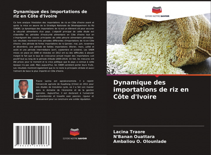Knjiga Dynamique des importations de riz en Côte d'Ivoire N'Banan Ouattara