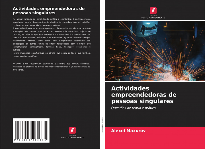 Knjiga Actividades empreendedoras de pessoas singulares Alexei Maxurov
