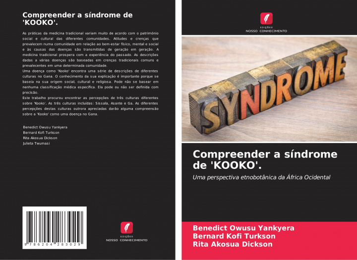 Kniha Compreender a síndrome de 'KOOKO'. Bernard Kofi Turkson