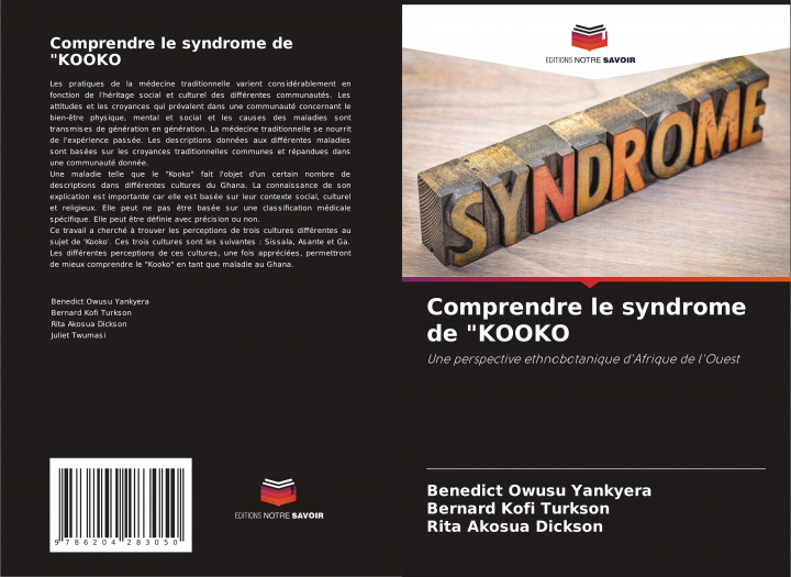 Kniha Comprendre le syndrome de "KOOKO Bernard Kofi Turkson