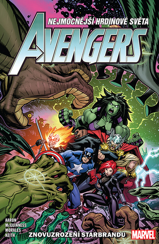 Kniha Avengers Znovuzrození Starbrandu Jason Aaron