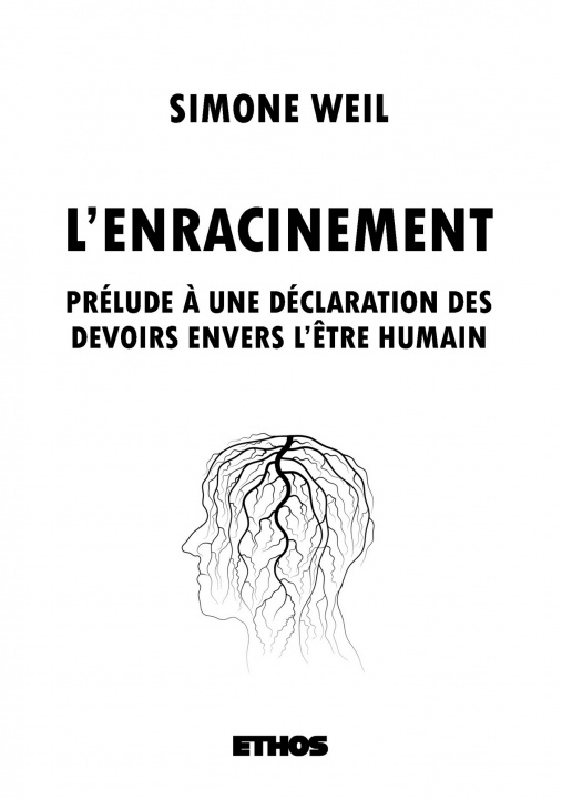 Kniha L'Enracinement Simone Weil
