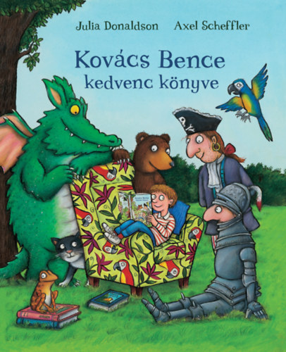 Kniha Kovács Bence kedvenc könyve Julia Donaldson