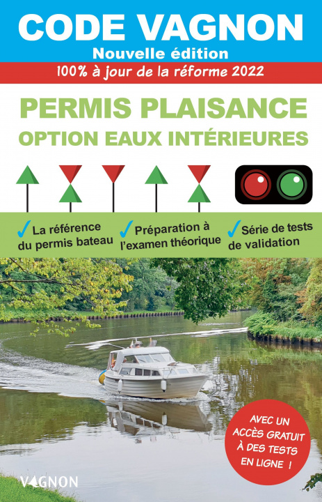 Buch Code Vagnon 2023 - Permis Plaisance - Option eaux intérieures Editions Vagnon