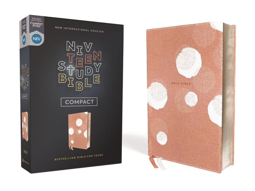 Książka Niv, Teen Study Bible, Compact, Leathersoft, Peach, Comfort Print Lawrence O. Richards