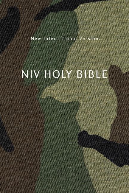 Carte Niv, Holy Bible, Compact, Paperback, Woodland Camo, Comfort Print 