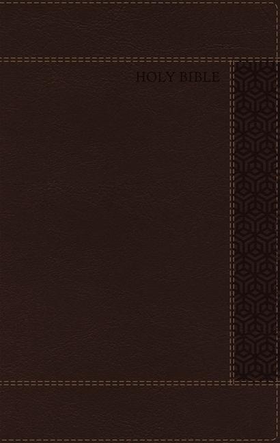 Kniha NRSVue, Holy Bible with Apocrypha, Personal Size, Leathersoft, Brown, Comfort Print 