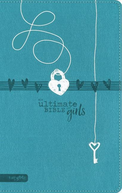 Kniha Niv, Ultimate Bible for Girls, Faithgirlz Edition, Leathersoft, Teal, Thumb Indexed Tabs 