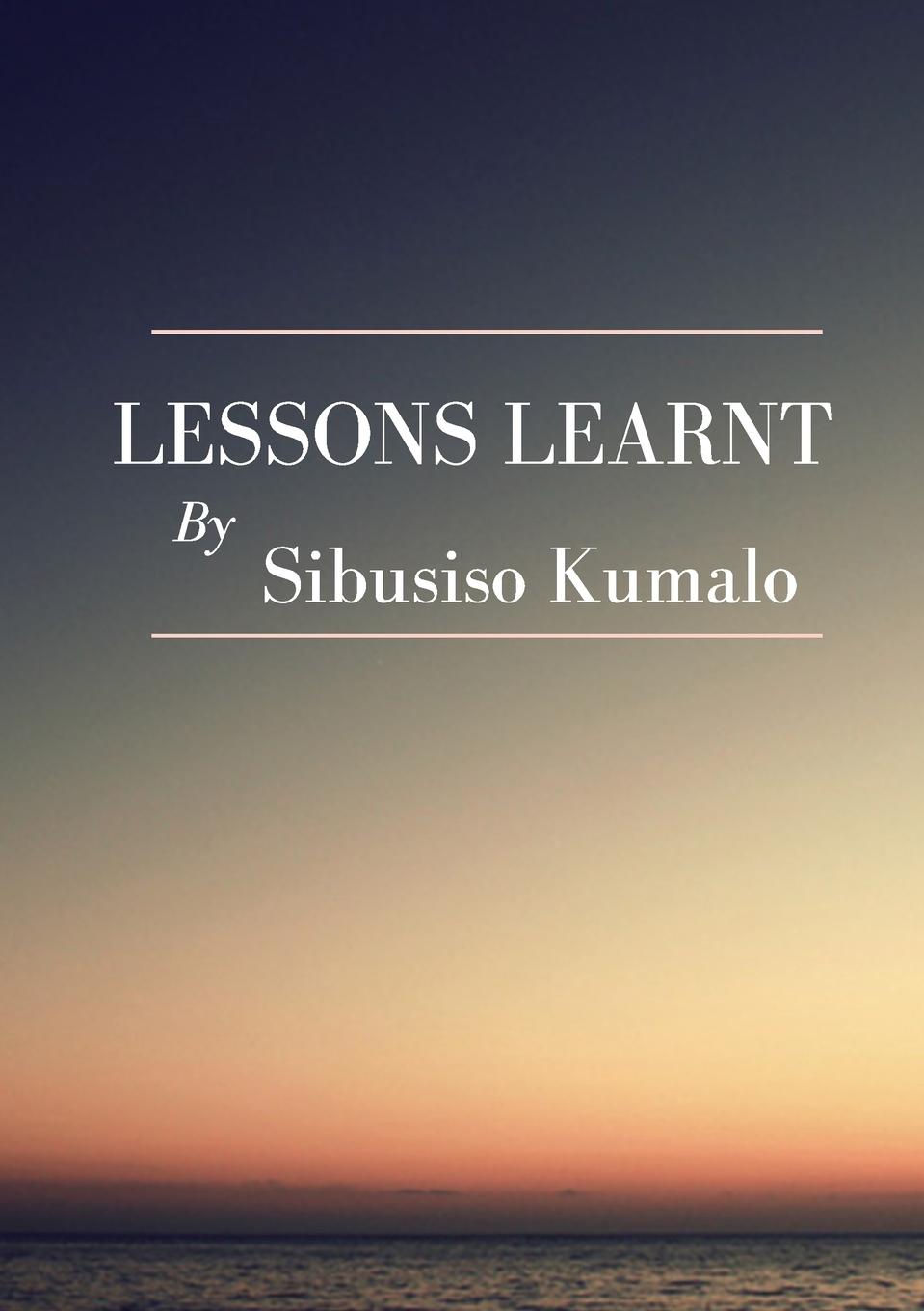 Knjiga Lesson Learnt Sibusiso Kumalo