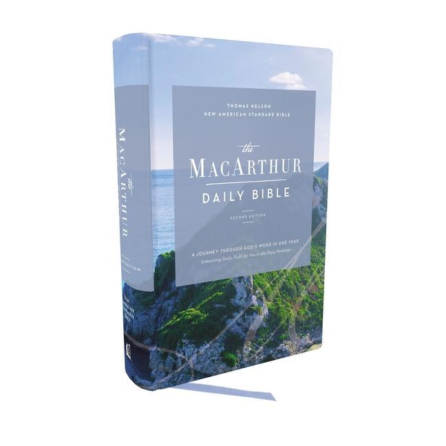 Livre NASB, MacArthur Daily Bible, 2nd Edition, Hardcover, Comfort Print John F. Macarthur