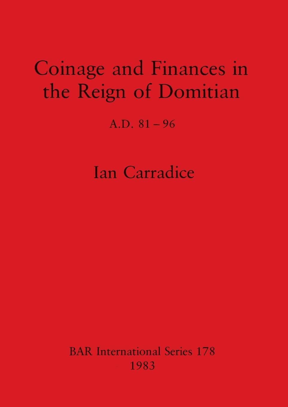 Carte Coinage and Finances in the Reign of Domitian 
