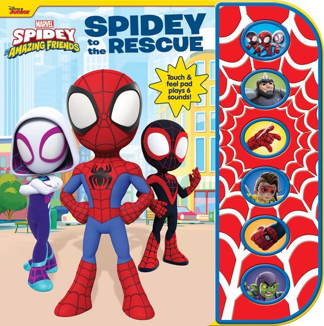 Könyv Disney Junior Marvel Spidey and His Amazing Friends: Spidey to the Rescue Sound Book The Disney Storybook Art Team