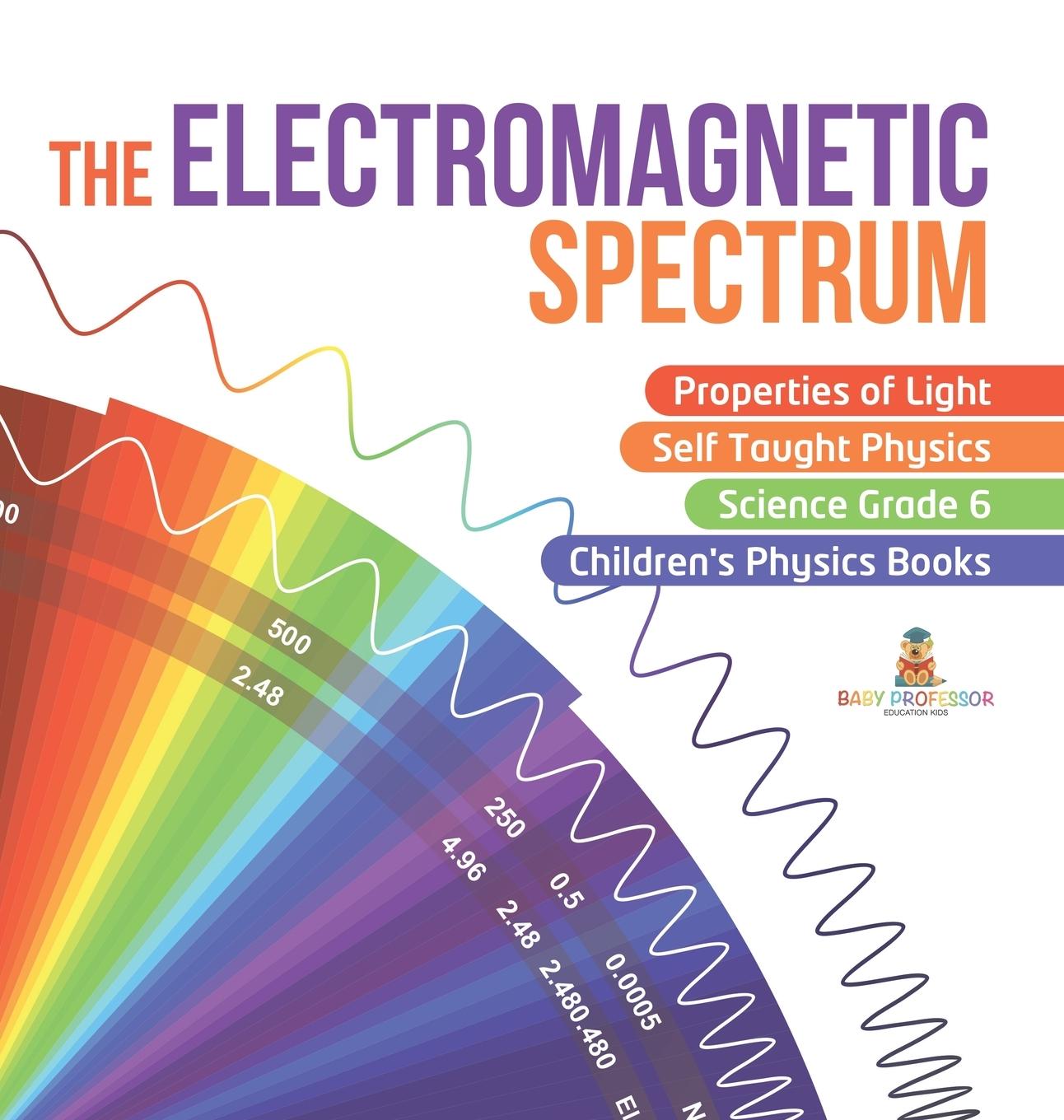 Könyv Electromagnetic Spectrum Properties of Light Self Taught Physics Science Grade 6 Children's Physics Books 
