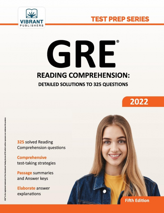Knjiga GRE Reading Comprehension Vibrant Publishers