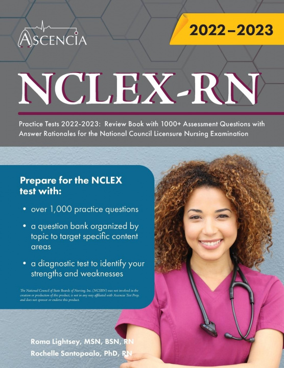 Kniha NCLEX-RN Practice Tests 2022-2023 