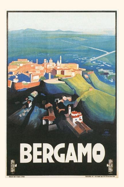 Könyv Vintage Journal Bergamo, Italy 