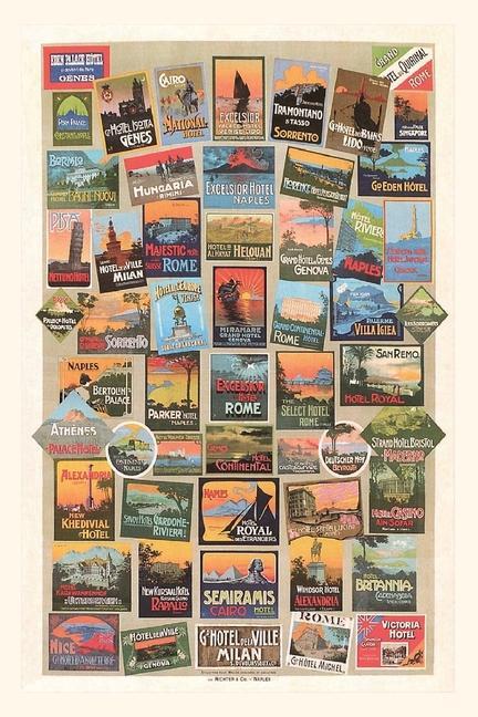 Carte Vintage Journal Compendium of Travel Posters 