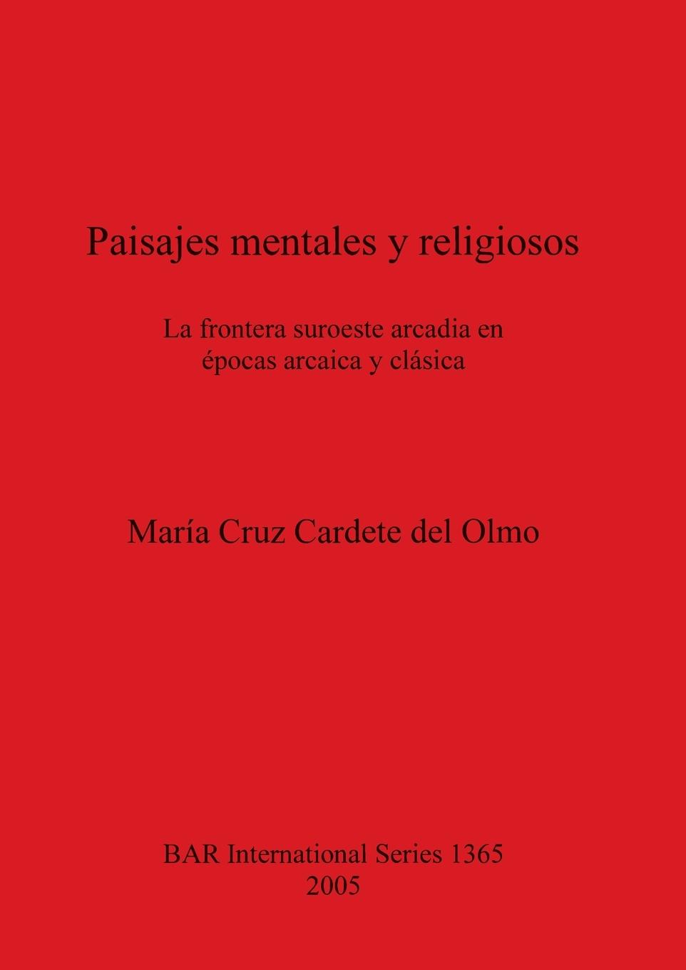 Knjiga Paisajes mentales y religiosos María Cruz Cardete del Olmo