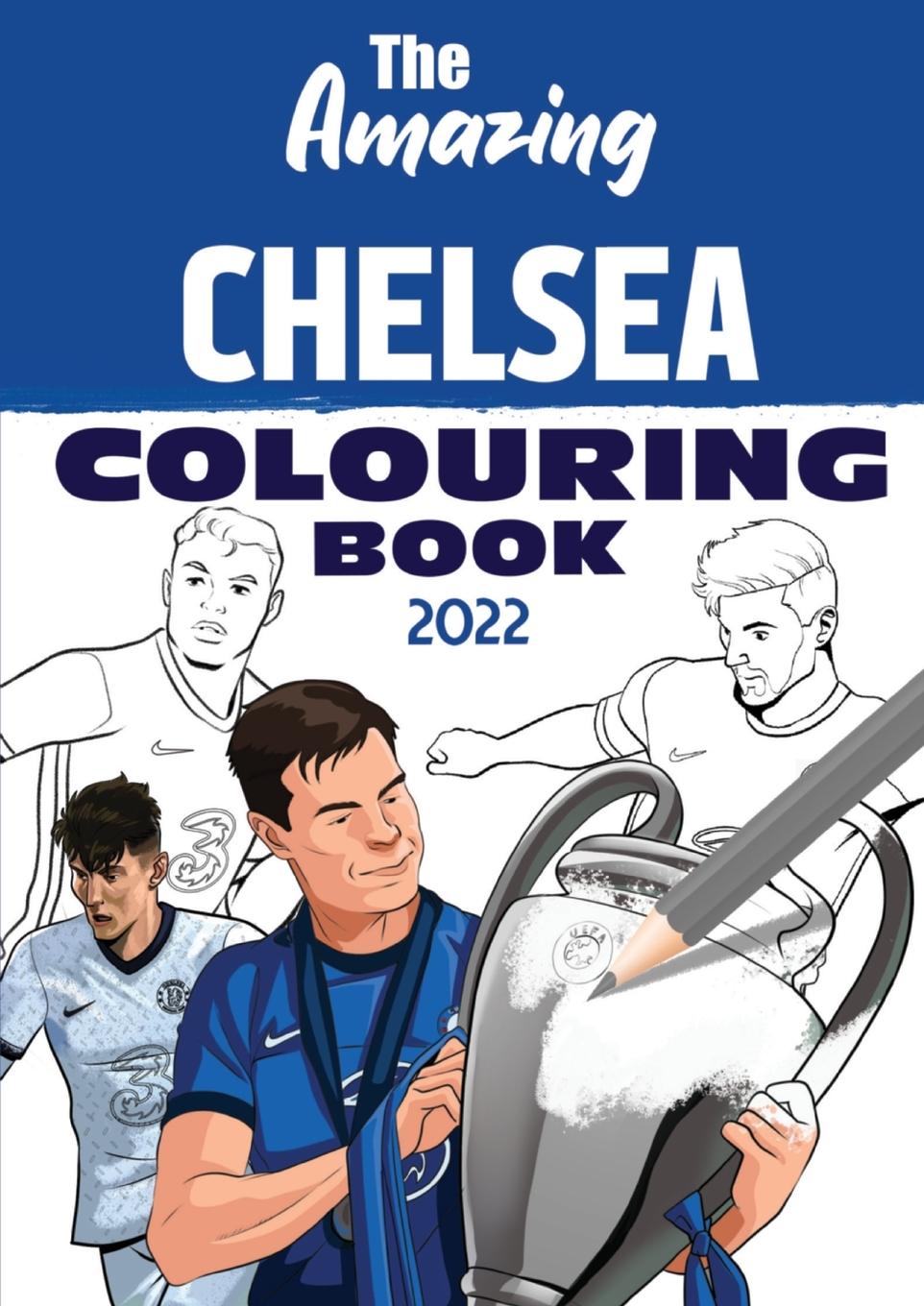 Βιβλίο Amazing Chelsea Colouring Book 2022 