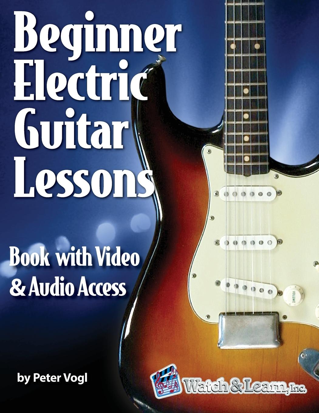 Kniha Beginner Electric Guitar Lessons 