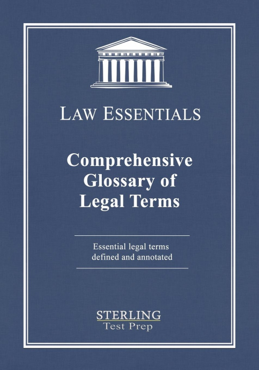 Kniha Comprehensive Glossary of Legal Terms, Law Essentials 