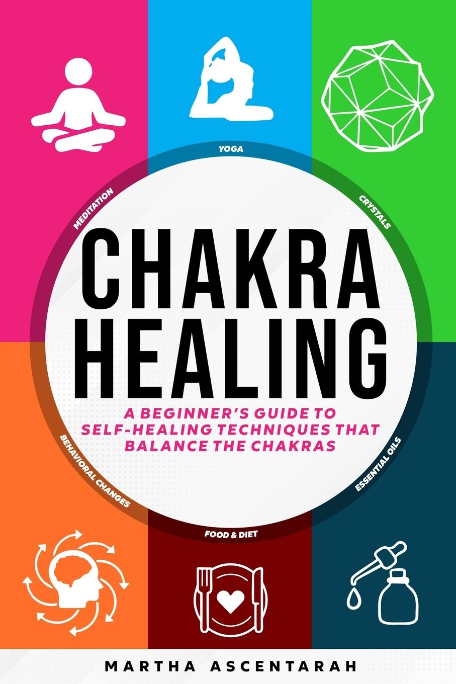 Kniha CHAKRA HEALING, Core Beginners Guide To Self-Healing Techniques That Balance The Chakras 