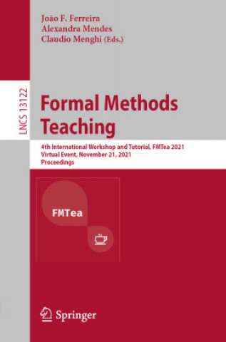 Knjiga Formal Methods Teaching Claudio Menghi