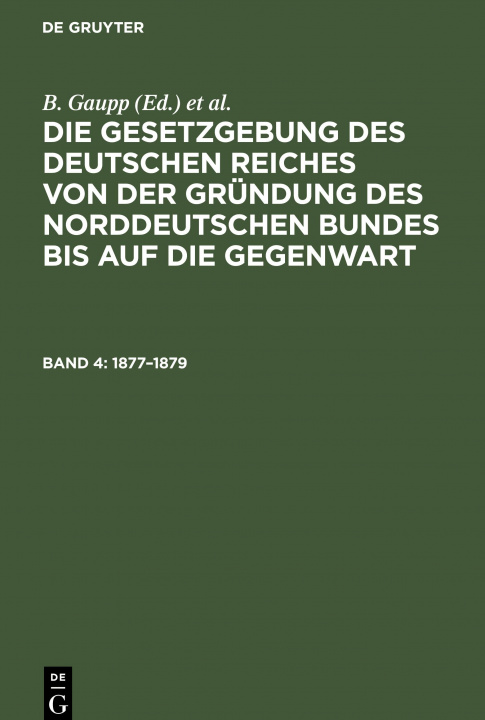 Könyv 1877-1879 A. Hellweg