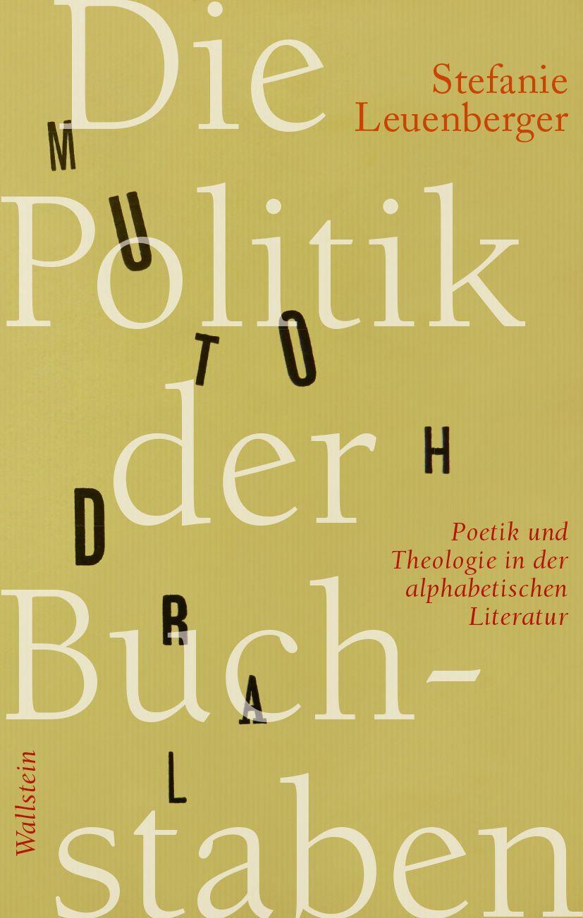 Kniha Die Politik der Buchstaben 