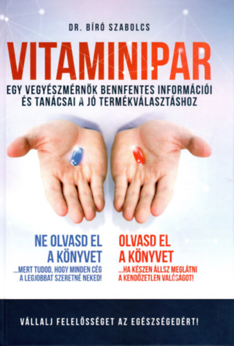 Книга Vitaminipar Dr. Bíró Szabolcs