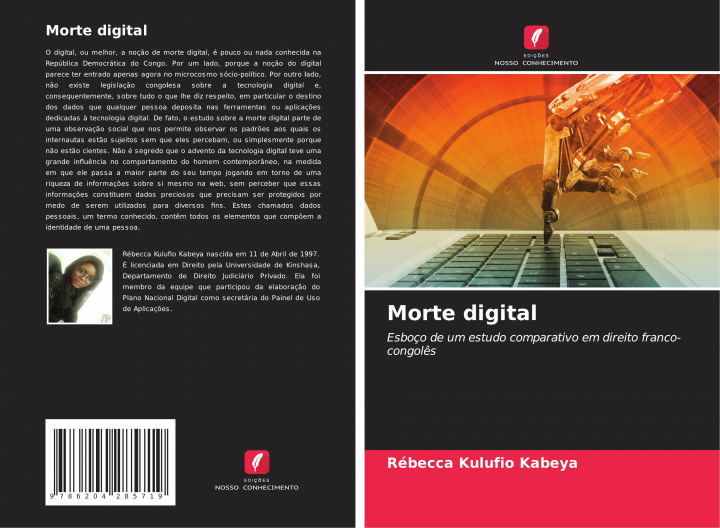 Book Morte digital Rébecca Kulufio Kabeya