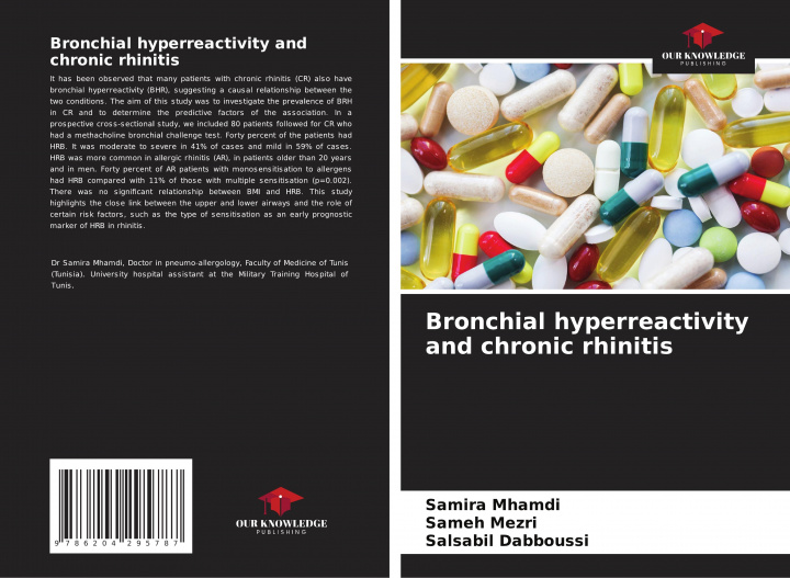 Book Bronchial hyperreactivity and chronic rhinitis Sameh Mezri