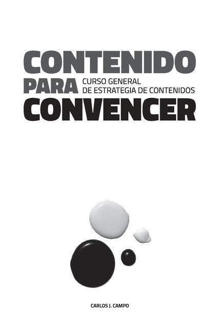 Kniha Contenido para convencer 