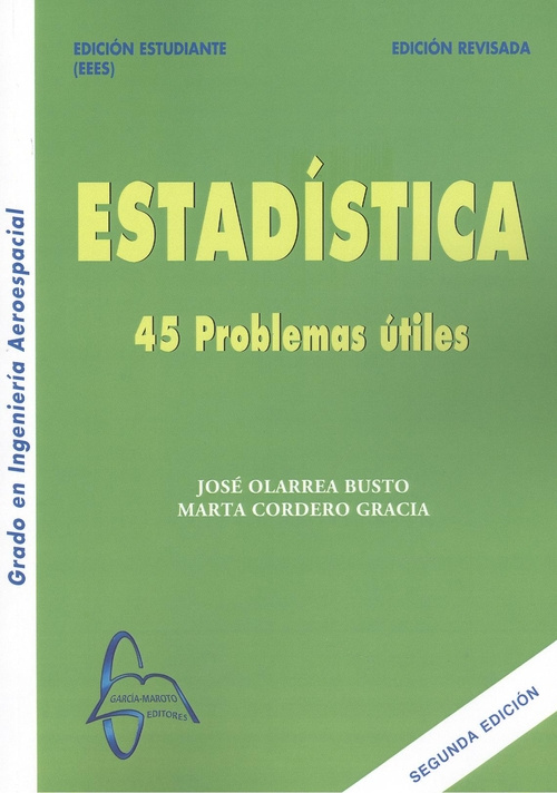 Kniha ESTADISTICA 45 PROBLEMAS UTILES JOSE OLARREA BUSTO