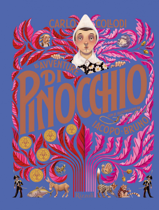 Książka avventure di Pinocchio Carlo Collodi
