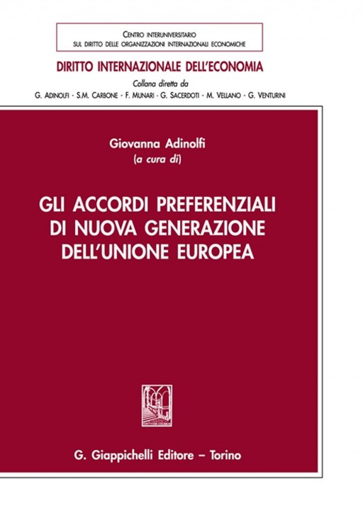 Kniha accordi preferenziali di nuova generazione dell'Unione Europea 