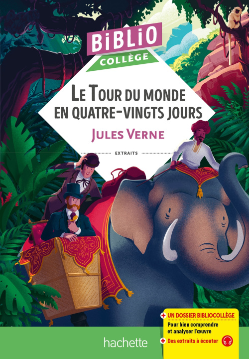 Könyv BiblioCollège Le Tour du monde en 80 jours (J Verne) Jules Verne