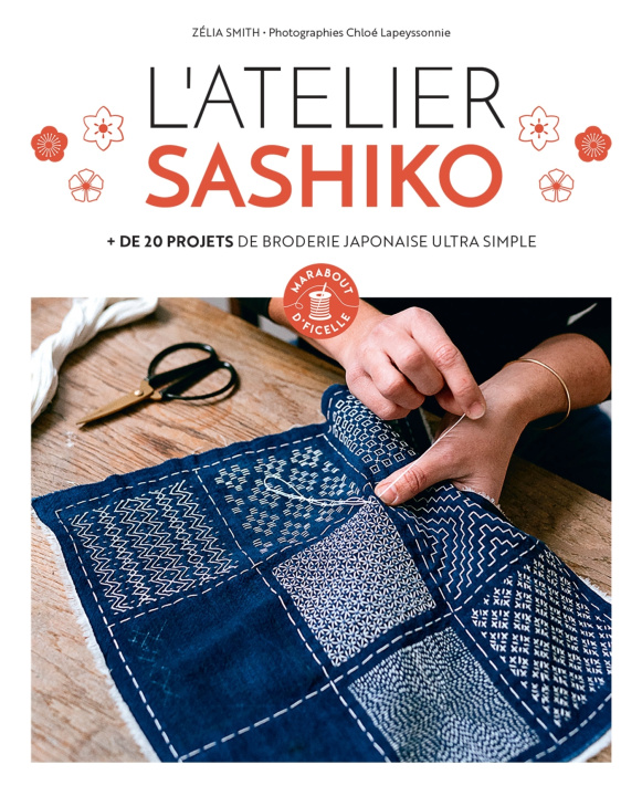Kniha L'atelier Sashiko 