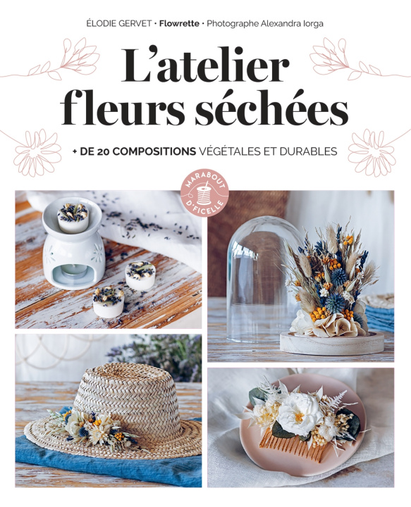 Книга L'atelier fleurs séchées 