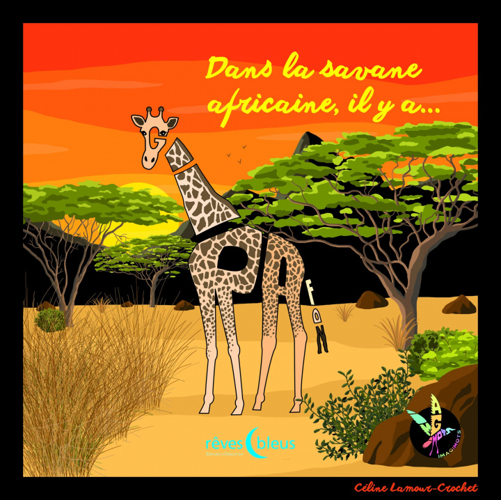 Kniha Dans la savane africaine, il y a... Girafon 