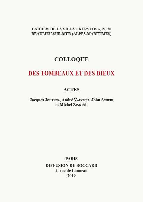 Livre Des tombeaux et des dieux Jouanna J.