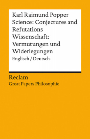 Könyv Science: Conjectures and Refutations / Wissenschaft: Vermutungen und Widerlegungen Claus Beisbart